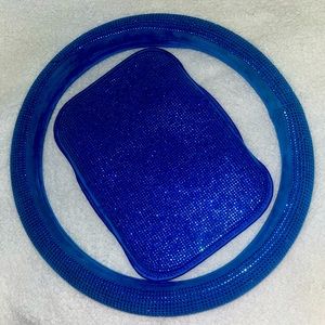 STEERING WHEEL, console, gear shift, license plate and tire pressure covers